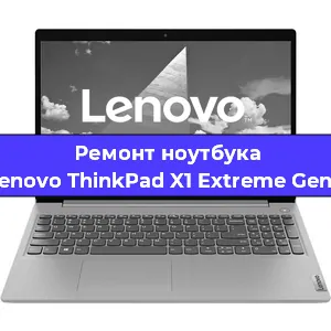 Замена жесткого диска на ноутбуке Lenovo ThinkPad X1 Extreme Gen2 в Перми